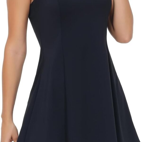 Tennis Golf Dress for Women Workout Active Athletic Dresses with Shorts 2 Piece Sets Outfits Cute Clothes Summer