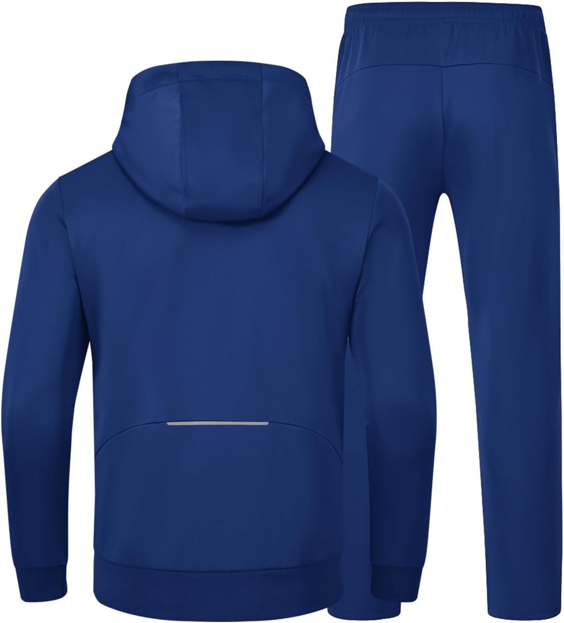Men's Tracksuits Sweatsuits Set Hooded Sweat Track Suits Outfits for Men 2 Piece Warm Up Full Zip Sports Activewear - Image 2