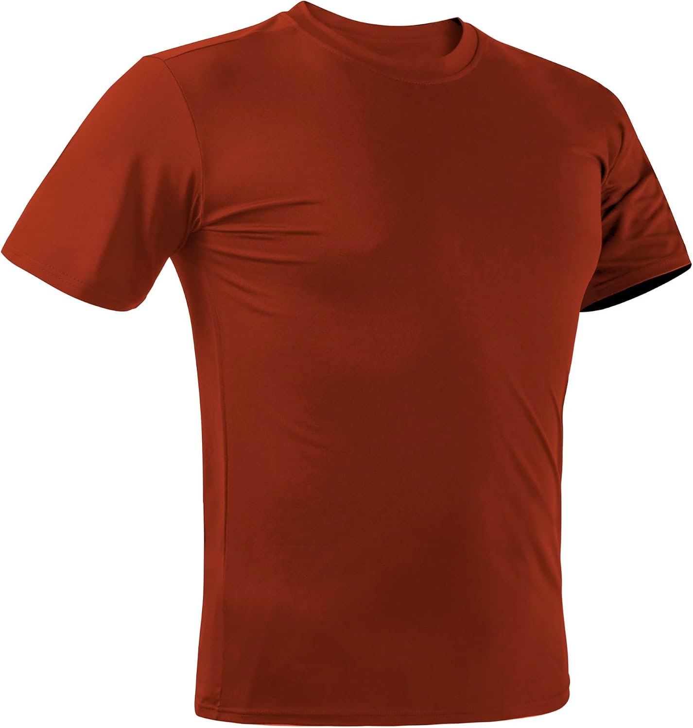 2&5 Pack Men's Sports T Shirts,Crew Neck Breathable Quick-Dry Short Sleeve, Lightweight Tee for Athletic Running - Image 2